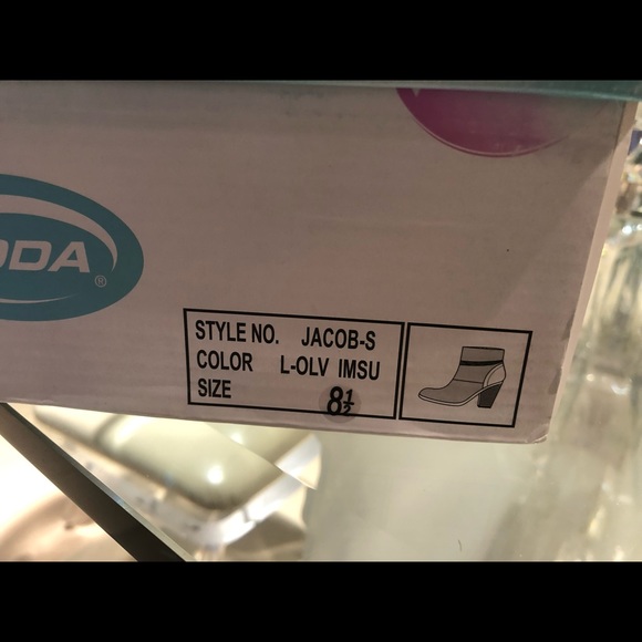 Chic Pinhole Fashion Booties ANKLE BOOTS SUEDE - Picture 5 of 5